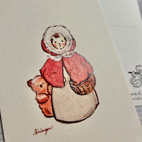 Winter Girl ポストカード