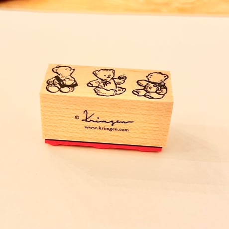 “Three Bears” Stamp （No.234) 三匹のくまハンコ