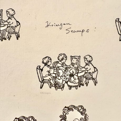 No.275: "Tea Party" Stamp （お茶会のハンコ）