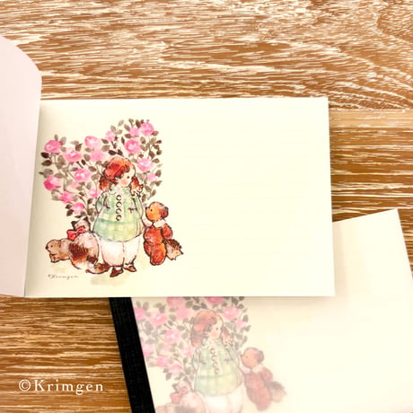Red Roses memo pad  （赤いばらのメモ帳）