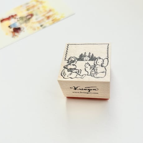 No.220: Landscape Frame Stamp （風景のフレームハンコ）