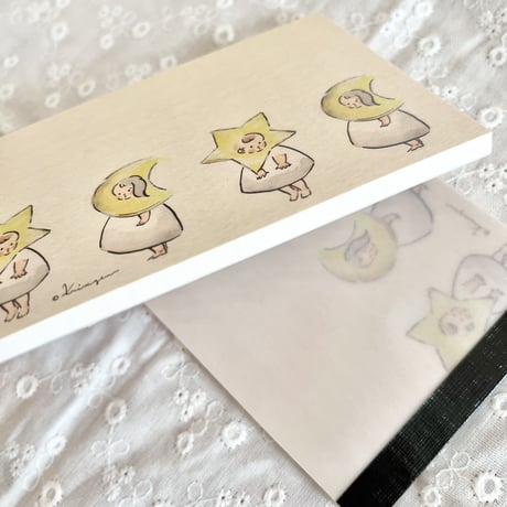 月の子星の子パターンメモ帳
