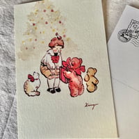 Gift from us (僕たちからのプレゼント）ポストカード