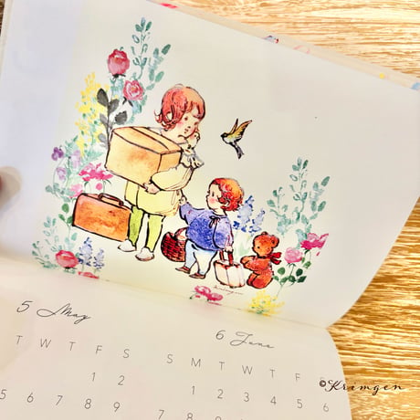 2026年カレンダ- A5サイズ (Calendar 2025, A5 size)（もうすぐ終売）