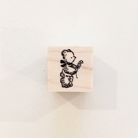 No.121: Flower Gift Bear ハンコ