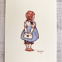 Letter Girl ポストカード