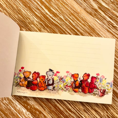 Bears in Flowersメモ帳