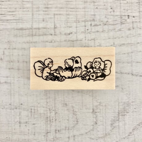 No.104 Fairies and Flower
