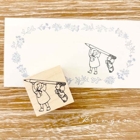 No.270: "Pencil" Stamp （鉛筆ハンコ）