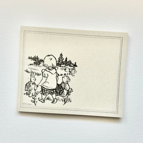 "Farm"  memo pad  (牧場 メモ帳）