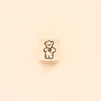 No.252: Fluffy Bear stamp（ふわふわくまハンコ）