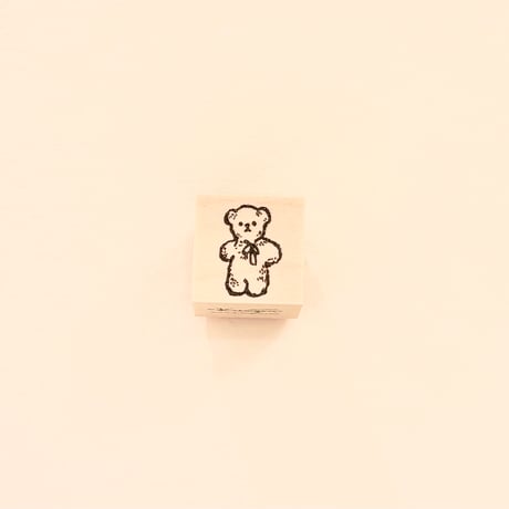 No.252: Fluffy Bear stamp（ふわふわくまハンコ）