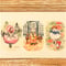24K-25: \"The Cat\'s Office\" postcard  （猫の事務所ポストカード）
