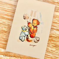 25K-21: "Cleaning" postcard