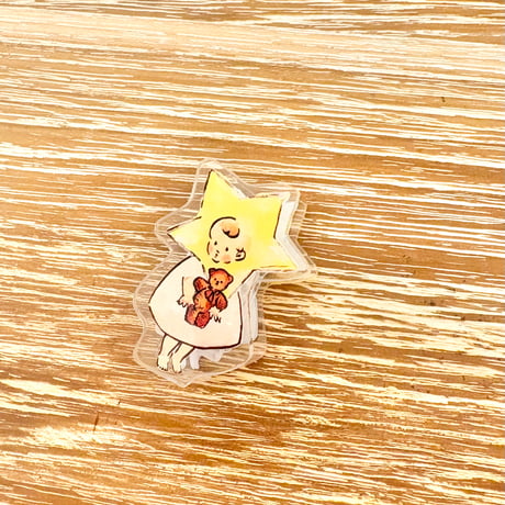 アクリルクリップ「星の子」