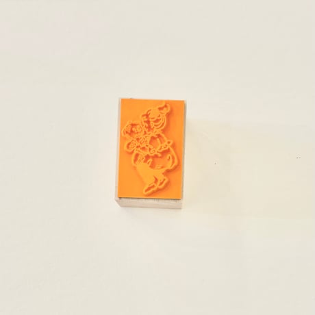 No.16: "Jumping" rubber stamp  ジャンプするスタンプ