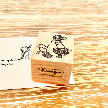 No. 291 "冬じたく (Preparing for winter)" Stamp