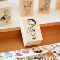 No.1: Mushroom Umbrella はんこ