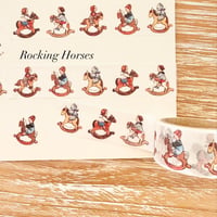 Washi tape  "Rocking Horses"（マスキングテープ "Rocking Horses"）