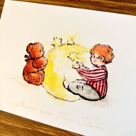 24K-27: "Three Stars" postcard （三つの星のポストカード）