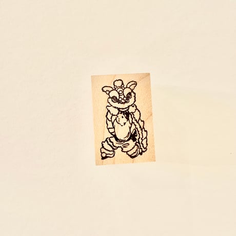No.101: "Lion Dance" Stamp （獅子舞の ハンコ）