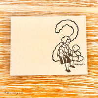 "2 + Boy"  memo pad