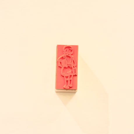 No.249: book Lover stamp （読書好きのハンコ）