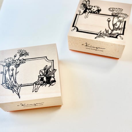 No.76: Bumblebee rubber stamp（マルハナバチのスタンプ）
