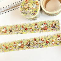Wild Flowers マスキングテープ (washi tape)