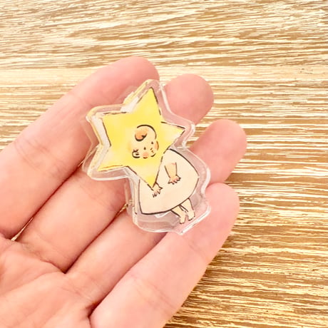 アクリルクリップ「星の子」