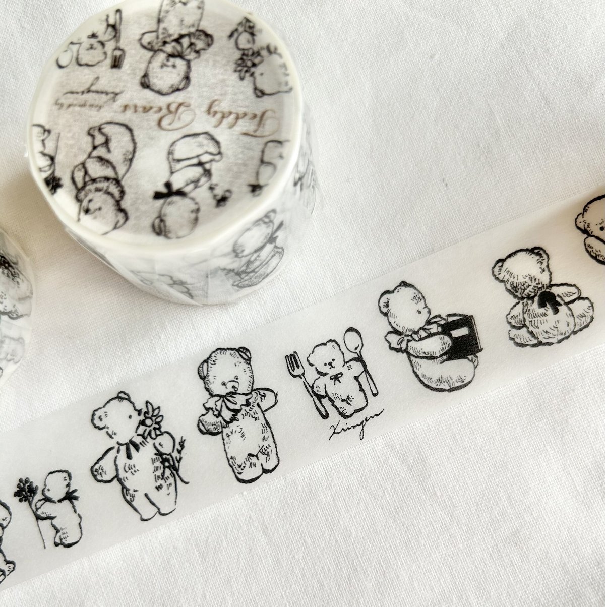 Teddy Bears マスキングテープ | Krimgen