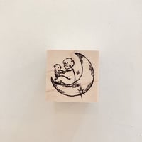 Boy on Moon Chair ハンコ (No.127)