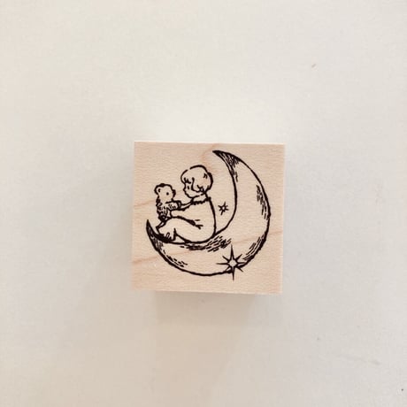 Boy on Moon Chair ハンコ (No.127)