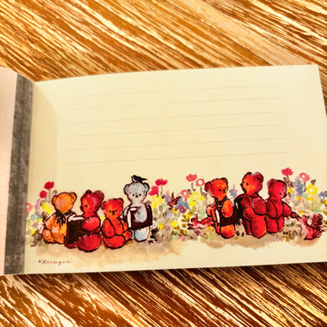 Bears in Flowersメモ帳