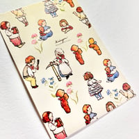 24K-40: "Little Humans" postcard