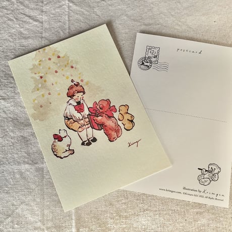 Gift from us (僕たちからのプレゼント）ポストカード