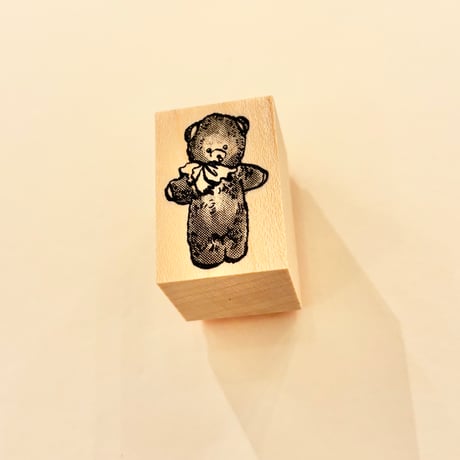 Standing Teddy Bear ハンコ    (No.237)