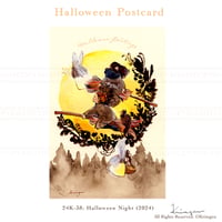Halloween Night (2024)  Postcard (ポストカード "Halloween Night (2024)")