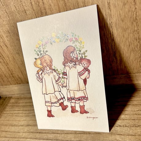 復刻版ポストカード "Sisters"