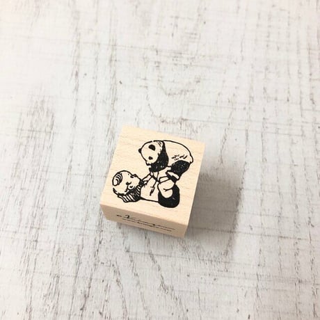 No.79: Panda and Child ハンコ