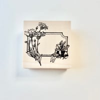 No.76: Bumblebee rubber stamp（マルハナバチのスタンプ）