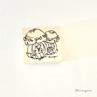 No. 289 "Mushroom House" Stamp （きのこのお家のスタンプ）