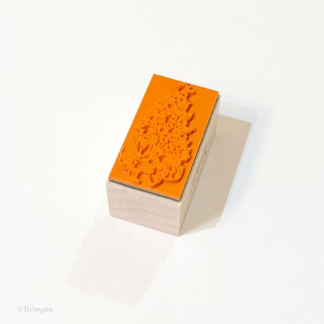 No. 263 "Christmas Decoration" rubber stamp （クリスマス飾りのハンコ）