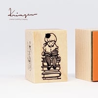 N-6: Reading on Books ハンコ
