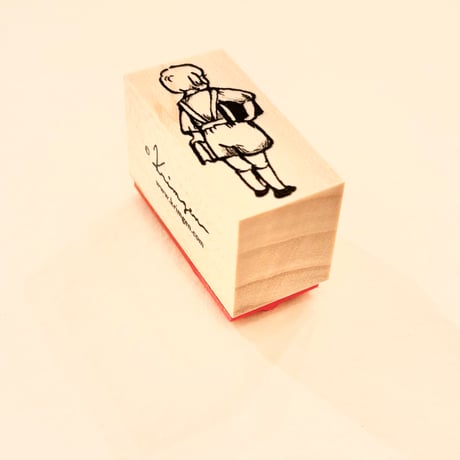 No.249: book Lover stamp （読書好きのハンコ）