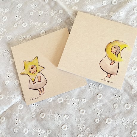 星の子 メモパッド (Star Child memo pad)