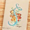 25K-10: \"S (with bear)\" postcard
