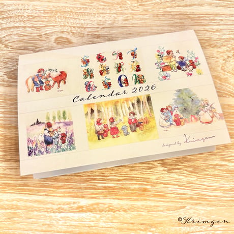 2026年カレンダ- A5サイズ (Calendar 2025, A5 size)（もうすぐ終売）