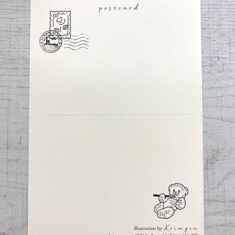 桜と妖精たち (Cherry blossoms and Fairies postcard) ポストカード