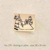 No.276: "Writing a Letter" Stamp （手紙を書くハンコ）